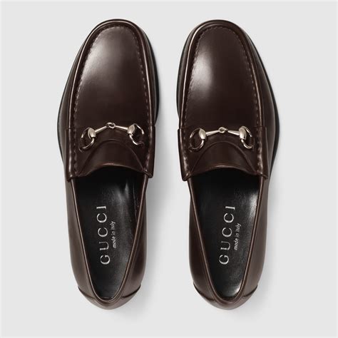 men's gucci 100 loafer|gucci men's loafer with horsebit.